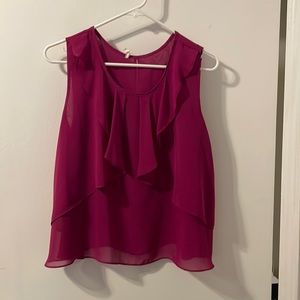 Womens sheer tank top